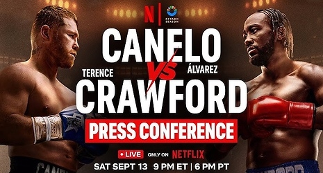 Canelo vs Crawford LIVE on Netflix