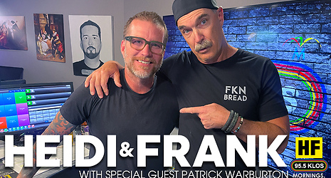 The Heidi and Frank Show with guest Patrick Warburton